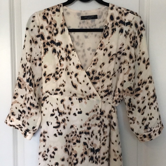 MOVING SALE! Knot Sisters high-low with slit wrap dress - Picture 4 of 5